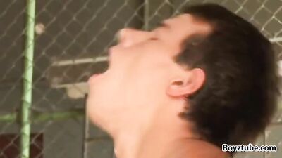 Inside the Locker Room: Bareback Oral Slurps and Sucks!