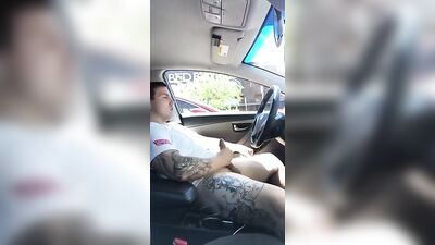 Car JO Car Wank Boys Porn Revisited - Amateur Cum Shots Solo Redux