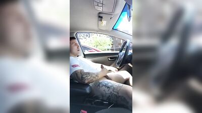 Car JO Car Wank Boys Porn Revisited - Amateur Cum Shots Solo Redux