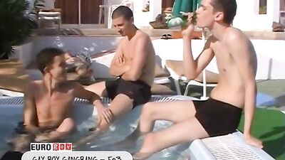 Gangbang Delight - Zack, Danny and Maxs Wild Gay Threesome!