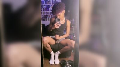 Black Solo Boner: Web-Cam Showdown!