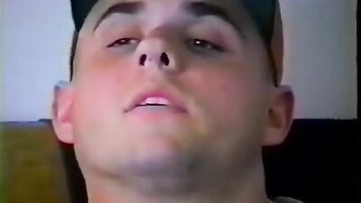 Straight Marines Reluctant Oral Night with Bobby: Vintage Amateur Handjob Cum Shots
