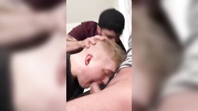 Jocks Force Another Jock To Deepthroat Boys Porn: Muscle Men Webcam Oral Blowjob Action