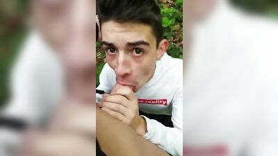 Forest Lust - A Wild Oral Adventure with Amateur Teen Boys!