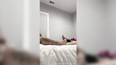 Muscle Boys Solo Straight Boys handsome cute blonde selfie cam tattoo