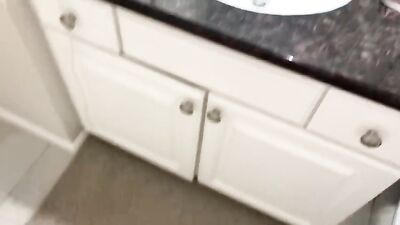 Boy with big curved cock cums