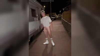 Street Shocker - Risky Cumshot Adventure!