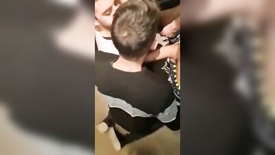 Mens Room Mayhem - No Cum Allowed!