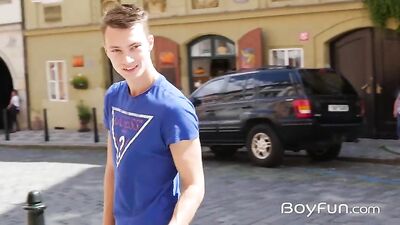 Gang Of Muscle Boys Take Control In Public!