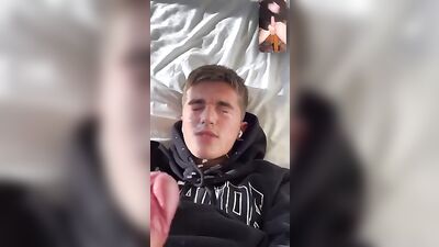 Cumfaced Blond Amateurs: Webcam Cum Shots and Handjobs!