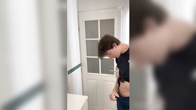 Garoto Masturbates Before The Bath with Boys Porn (180 chars)