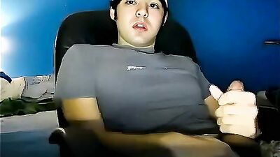 The Enhanced Amateur Webcam Facial Cumshot - AI Upgrade