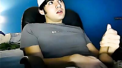 The Enhanced Amateur Webcam Facial Cumshot - AI Upgrade