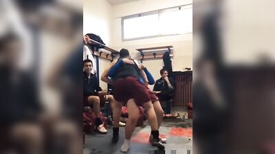 Sexy Soccer Hunks: Straight Frat Guys Go Gay for the Day!