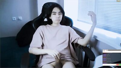 Asian Twink Cums Hard on Webcam - A New Video Adventure Begins
