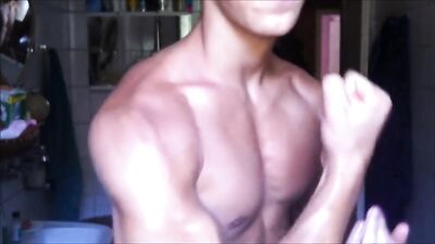 Muscle Boys Oil Flex Erotic Fun: The Ultimate Gay Porn Experience