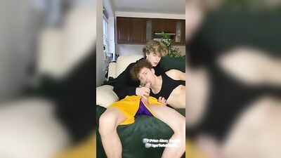 Gang Bang With Polish Step Brother: Big Dick Amateurs Facefucking Deepthroat Oral Sex