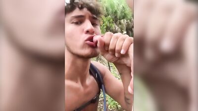 Outdoor Oral Cumshot Adventure