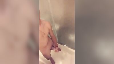 Gay College Dorm Bathroom Jerk-Off Party: A Straight Boys Secret Desire Revealed!
