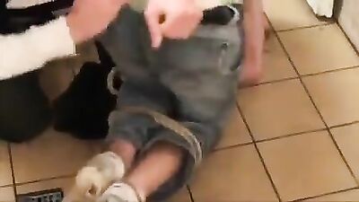 Tied Up, Used & d: Longhaired Slim Boys Ordeal