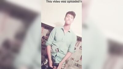 Cute sexy lindian teen boy cums for you