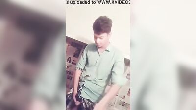 Cute sexy lindian teen boy cums for you
