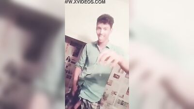 Cute sexy lindian teen boy cums for you