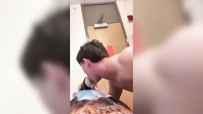 Gay Porn Frat Boy Cums in Pocket Pussy, Licks it Out!