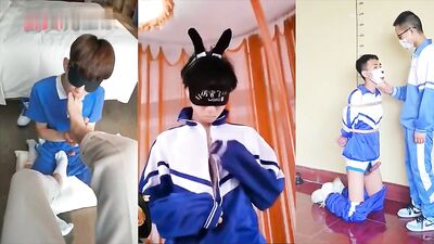 Football Fetish - Asian Twinks Oral & Handjobs