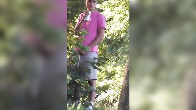 Outdoor Pissing Amateur Solo - No Cum!