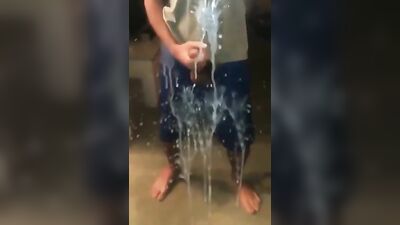 Mirror Blast Cum Twink Porn - A Young Adults Explosive Debut!