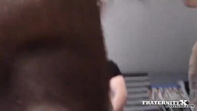 Blond Frat Boy Gangbang Orgy Reunion: Lads and Twinks Cum Shots Galore!