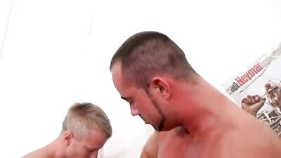 Gay Porn Tube - Extreme Twink Threeway Bareback Oral Fun