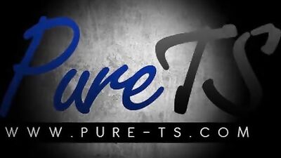 Skinny Slutty TS: Muscle Boys in Action!