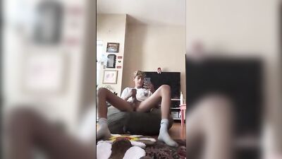 Cute Selfie Boy Bedroom Jack-off! Blond Handsome Amateur Porn