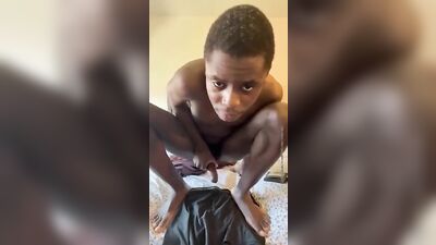 Black Boy Exposed! Cumming Shorts and More!