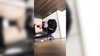 Japanese Public Wanking Toilet Spy Cam: Amateur Asian Cum Shots Fetish!