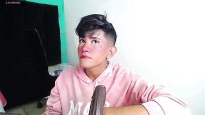 Cute Femboy Shows Off Oral Ss