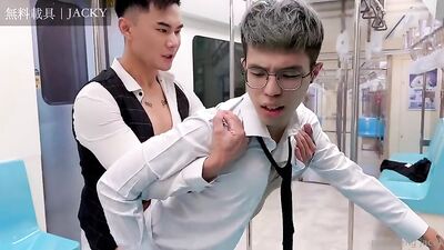 Asian Train Teens - Fucking Passengers on the Move