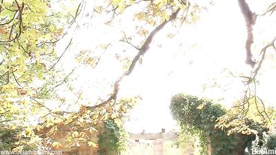 Outdoor Bench Blaze - Raphael and Maels Steamy Encounter!