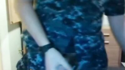 Cumming for the Navy! - Amateur Solo Straight Boys Web-Cam Military Cuties