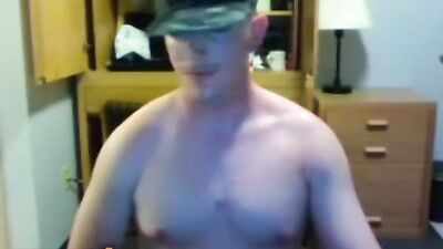 Cumming for the Navy! - Amateur Solo Straight Boys Web-Cam Military Cuties