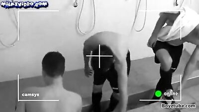 Gay After Class Fuck Fest - Quickie Action with Studs