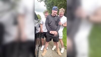 Pissing Frat Boys - A Gay Porn Video!