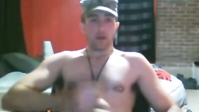 Military Muscle Man - Cumshot Kingpin