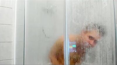 Luxallenns Steamy Webcam Shower on Chaturbate - A Gay Porn Video