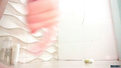 Cute Twink Jerks in the Shower - Big Cocks and Amateur Action!