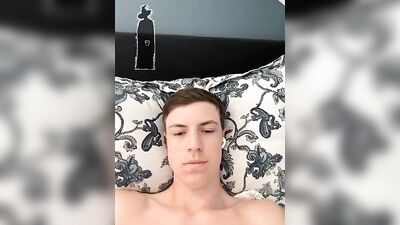 Hot Twink Moans and Cums Again!