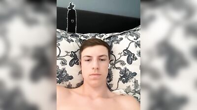 Hot Twink Moans and Cums Again!