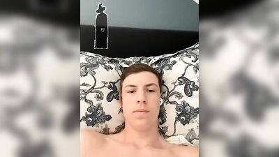 Hot Twink Moans and Cums Again!